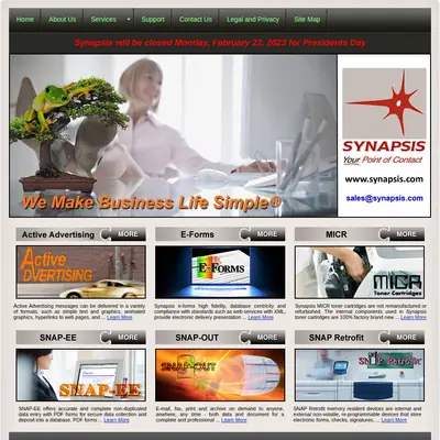 SYNAPSIS startsida 2023
