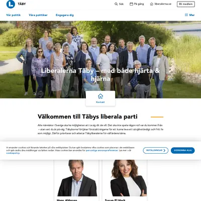 TÄBY LIBERALEN startsida 2024