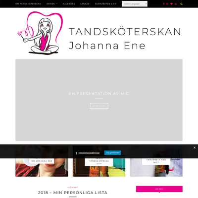 Tandsköterskan startsida 2019