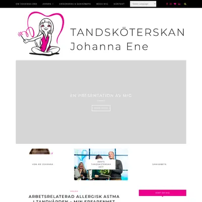 Tandsköterskan startsida 2020
