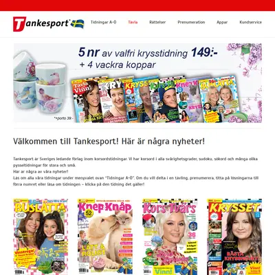 Alla korsord startsida 2020