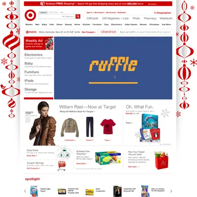 TARGET startsida 2011