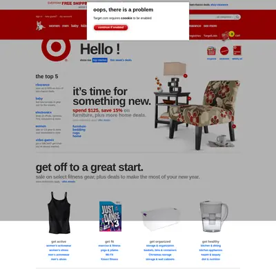 TARGET startsida 2012