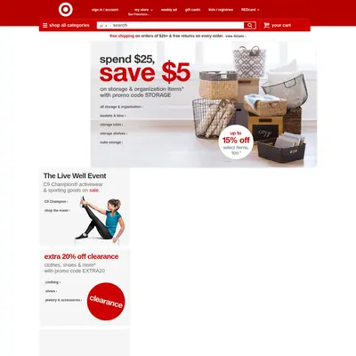 TARGET startsida 2016