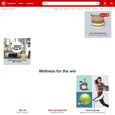TARGET startsida 2019
