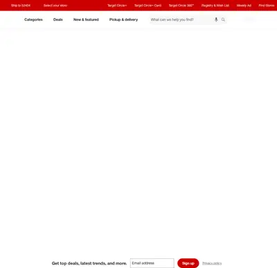 TARGET startsida 2026