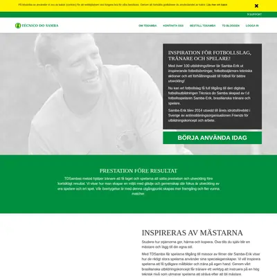 www.tdsamba.se startsida 2025