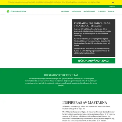 www.tdsamba.se startsida 2026