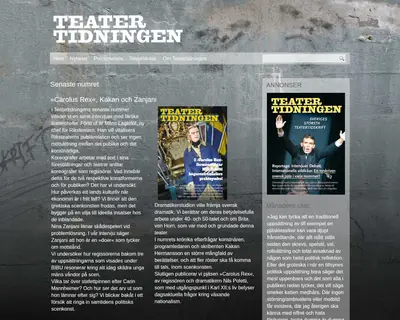 Teatertidningen startsida 2015