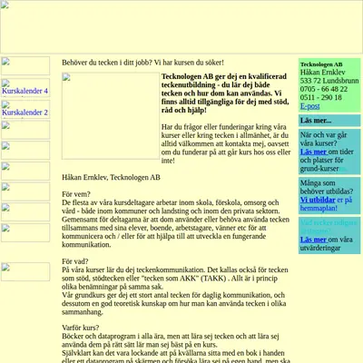 Teknologen startsida 2008