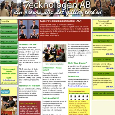 Teknologen startsida 2018