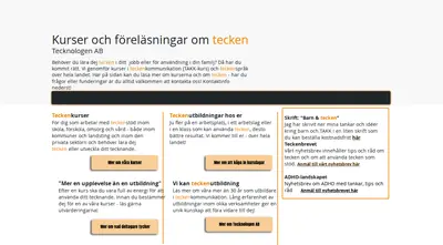 Teknologen startsida 2020