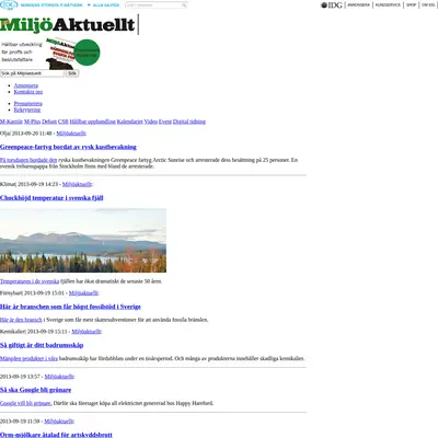 Teknik360, www.teknik360.se startsida 2013