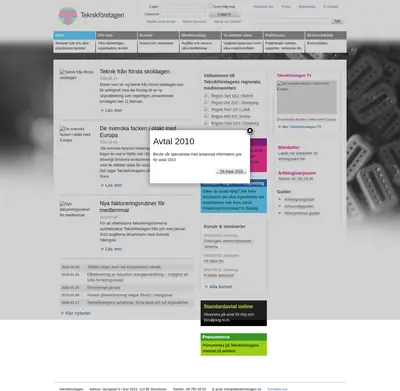 Teknikföretagen startsida 2010