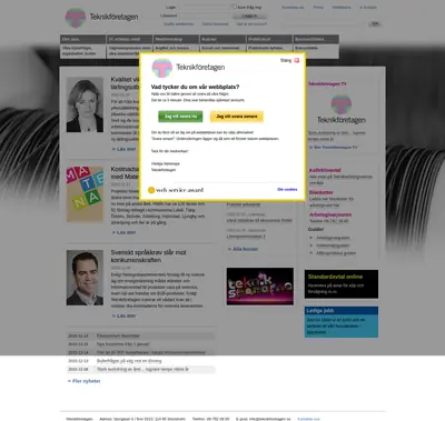 Teknikföretagen startsida 2011