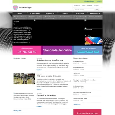 Teknikföretagen startsida 2013