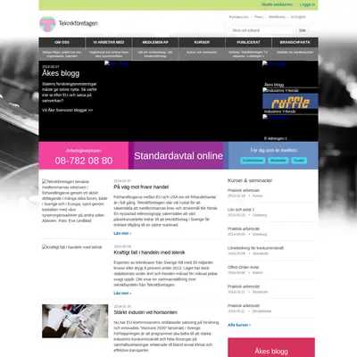 Teknikföretagen startsida 2014