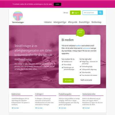 Teknikföretagen startsida 2016