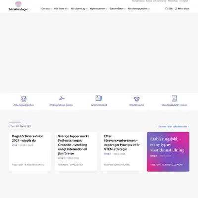 Teknikföretagen startsida 2024