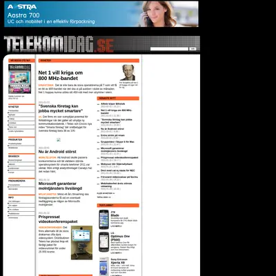 Techtidningen startsida 2011