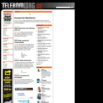 Techtidningen startsida 2013