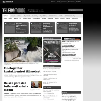 Techtidningen startsida 2015