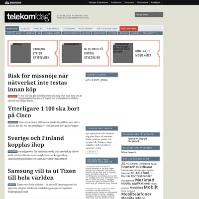 Techtidningen startsida 2017