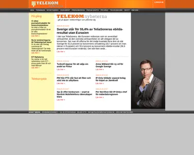 www.telekomnyheterna.se startsida 2016