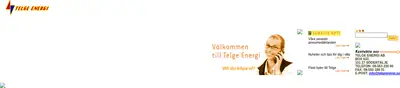 Telgebo startsida 2001