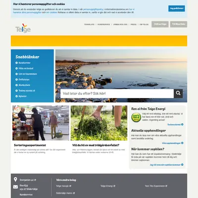 Telgebo startsida 2018