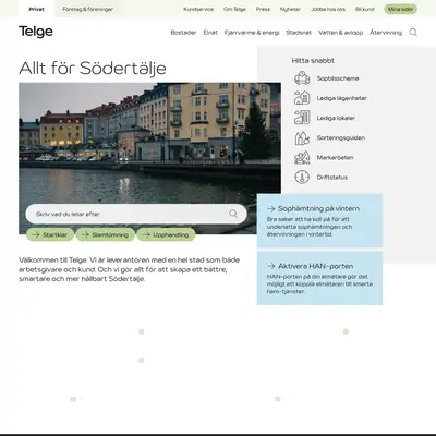 Telgebo startsida 2026