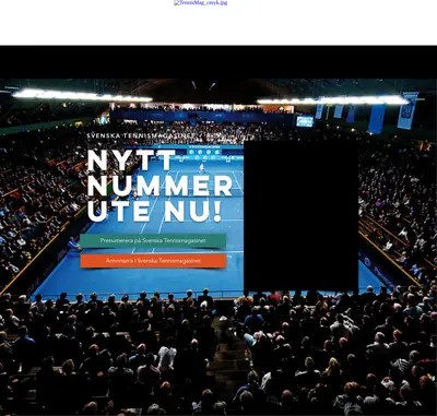 Svenska Tennismagasinet startsida 2021