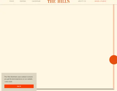 The Hills startsida 2024
