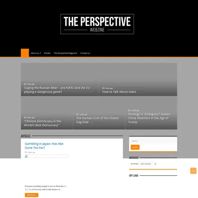 theperspective.se startsida 2017