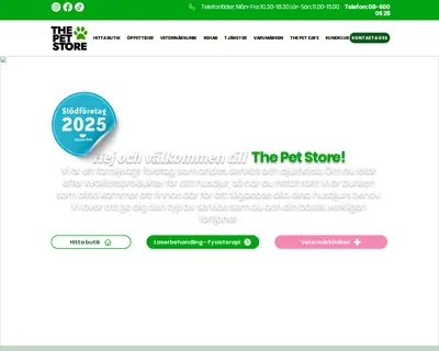 PETS startsida 2026