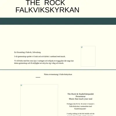 Falkvikskyrkan i Sölvesborg startsida 2024