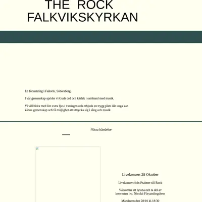 Falkvikskyrkan i Sölvesborg startsida 2025