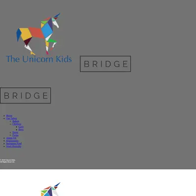Unicorn Kids startsida 2020