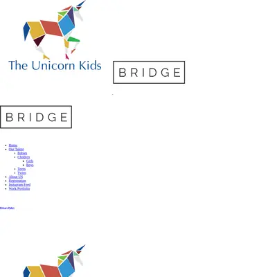 Unicorn Kids startsida 2024