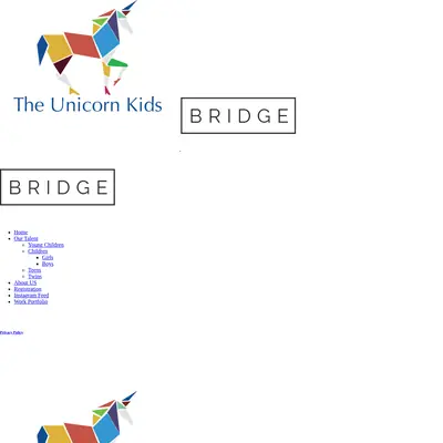 Unicorn Kids startsida 2025