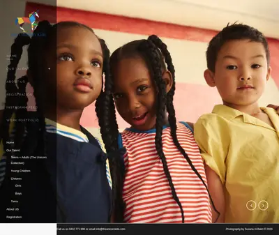 Unicorn Kids startsida 2026