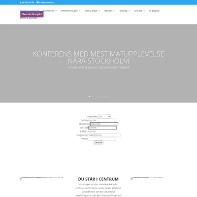 www.thoresta.se startsida 2020