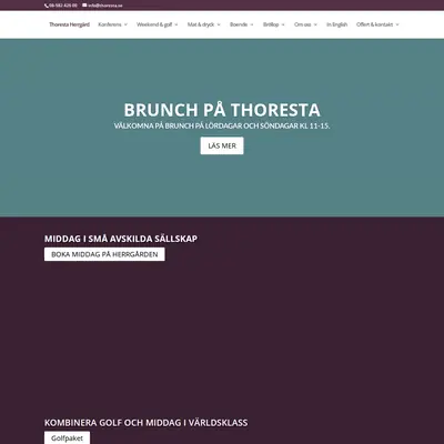 www.thoresta.se startsida 2021
