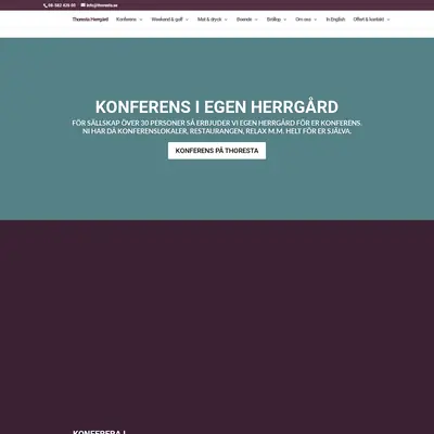 www.thoresta.se startsida 2023