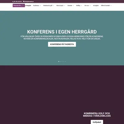 www.thoresta.se startsida 2024
