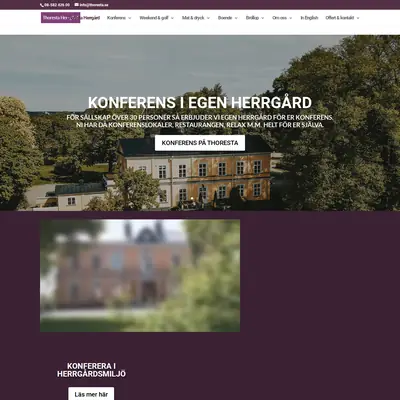 www.thoresta.se startsida 2025