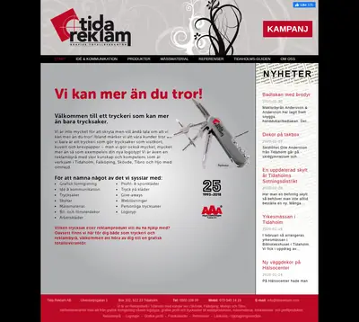 Tidaholms-Guiden startsida 2020