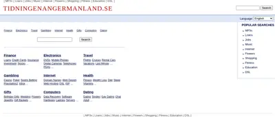 tidningenangermanland.se startsida 2007