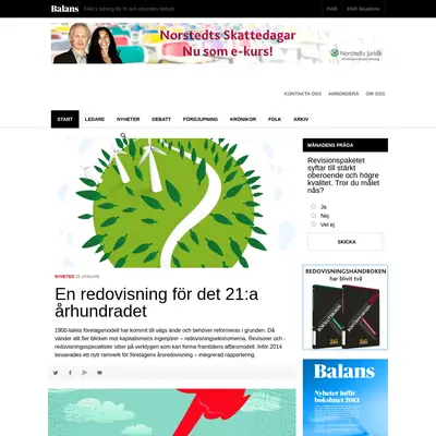 www.tidningenbalans.se startsida 2014