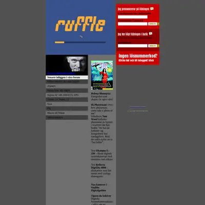 tidningenfoto.se startsida 2006